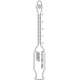 Skim Milk Butyrometer  4%