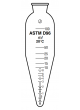 Centrifuge Tube Conical            100ml   ASTM D96  6"