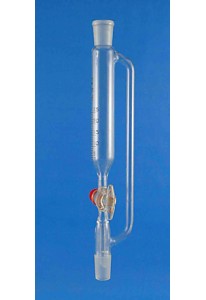 Dropping Funnel Graduated, Equalising Side Arm, PTFE key 250ml