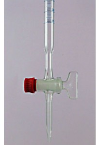 Burette with Glass Key  Class B     25ml  x 0.10ml