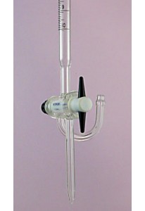 Burette, 2-way PTFE Key  Class B  25ml  x 0.10ml