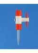 All PTFE Stopcock and Glass Jet